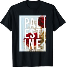 Palestine Free Palestine Free Gaza Palestine Flag Arabic Unisex T-Shirt
