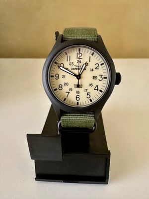 Timex TW4815500 Expedition Scout, Green Fabric Watch, Date, Indiglo
