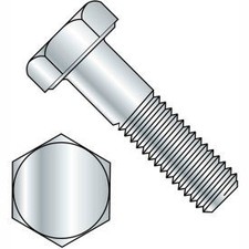 Hex Cap Screw - 3/8-16 x 3/4"" - 18-8 Stainless Steel - FT - UNC Pack of 100