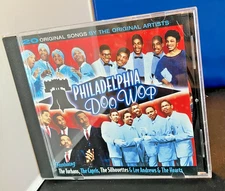 Philadelphia Doo Wop, CD  VARIOUS ORIGINAL ARTISTS, 20 songs Tested VG+-LR