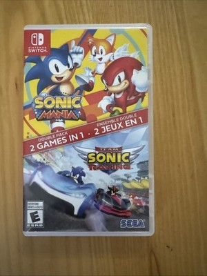 Sonic Mania + Team Sonic Racing Double Pack - Nintendo Switch