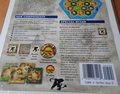 Catan Scenarios – Oil Springs | Mini Expansion | New | English Rules - Picture 6 of 7