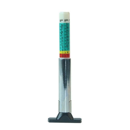 1x COLOR Tire Tread Depth Gauge Standard Metric Gage Guage Q7V2 - Picture 7 of 12