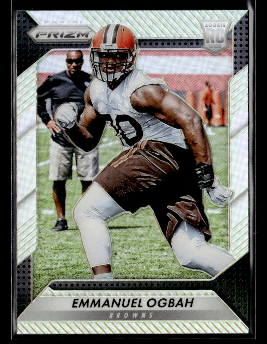 Emmanuel Ogbah 2016 Panini Prizm #265 Prizm Silver Cleveland Browns