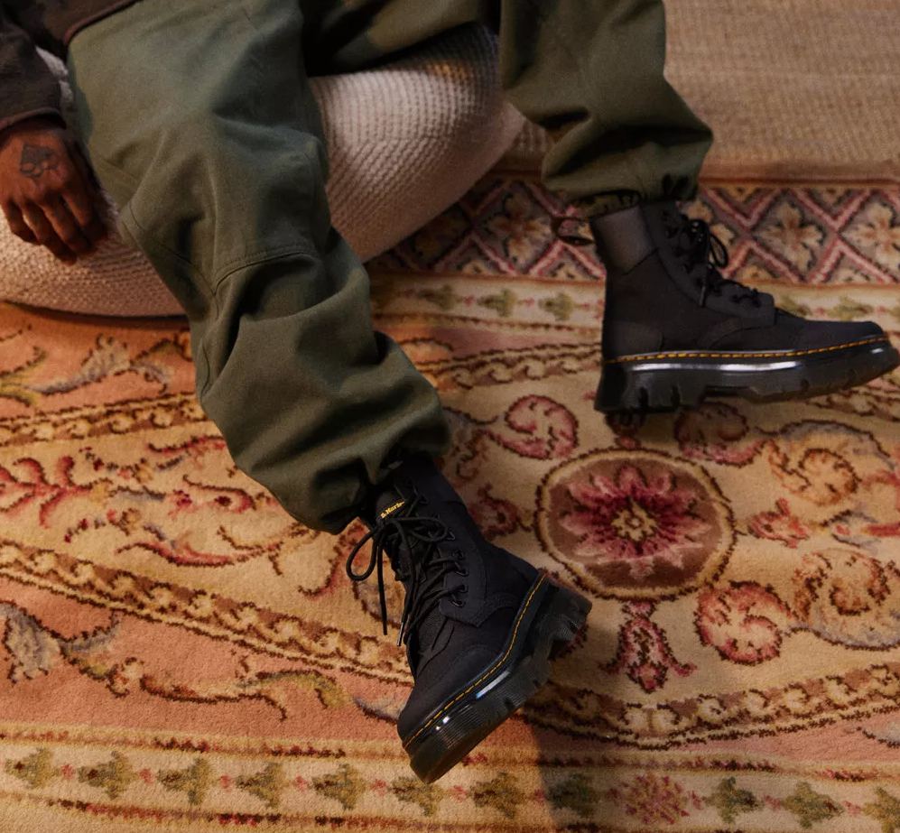 Dr. Martens Tarik Zip Men's Utility Boot in Black MSRP$190