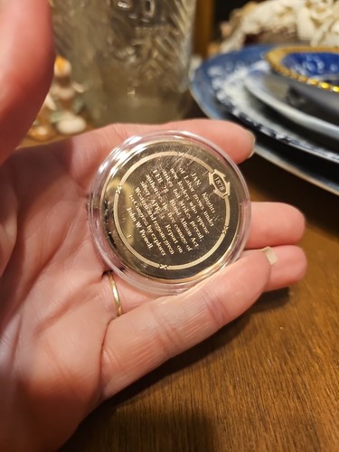 Franklin Mint History of the United States Bronze Medal Coin 1878 - Picture 2 of 3