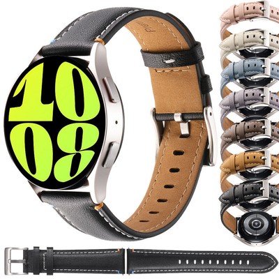 For Huami GTR GTS 4 3 2 Mini 42mm 47mm Bip 5/3/U/S/Lite Leather Watch Band Strap