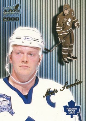 1999-00 Aurora PINSTRIPE #138 MATS SUNDIN - Toronto Maple Leafs