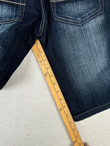 Southpole Jean Shorts Youth Size 10 Dark Wash - Y2K - NEW - Read - Picture 11 of 14