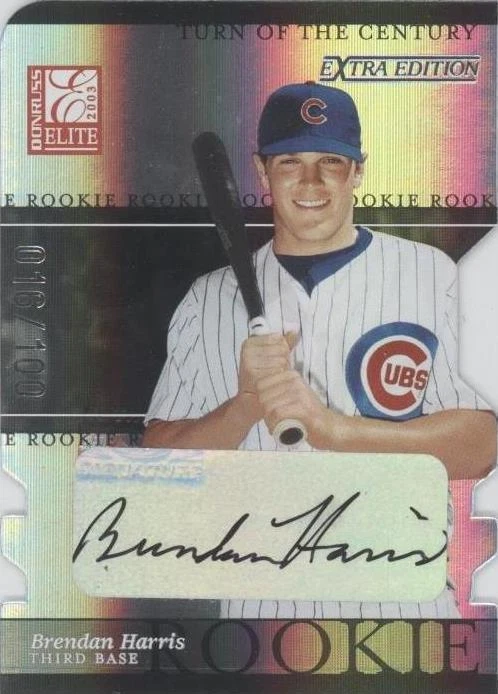 Turn of the Century Die-Cut Autographs