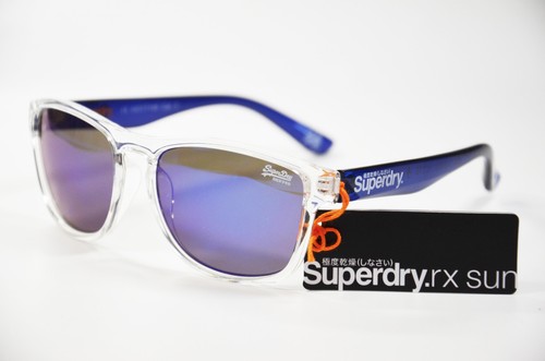 Occhiali Superdry Rockstar 175 - Blu Trasparente Specchiato - Foto 10