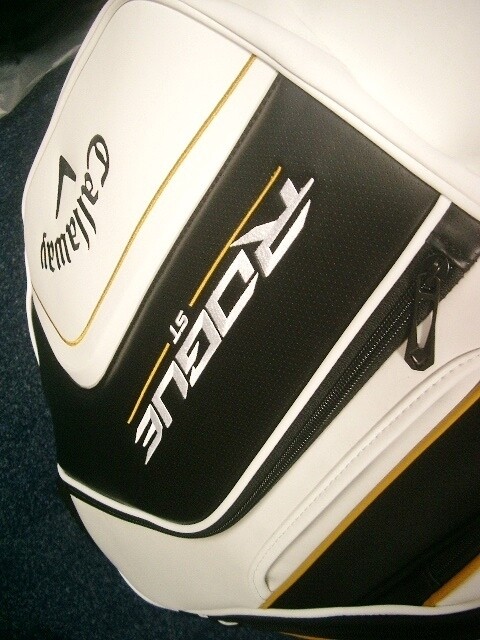 Callaway Rogue ST Athlete Synthetic Leather Black and White