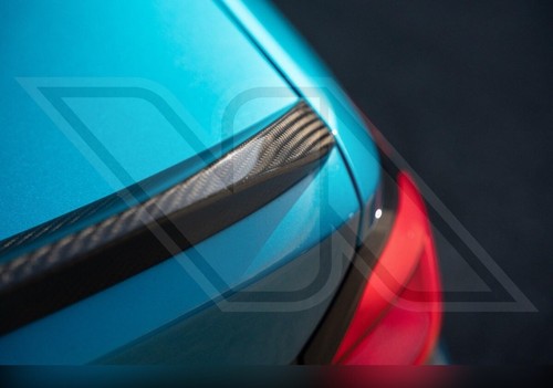 BMW 5 SERIES G30 F90 M5 PREPREG CARBON FIBRE CS STYLE BOOT TRUNK SPOILER - Imagen 5 de 15