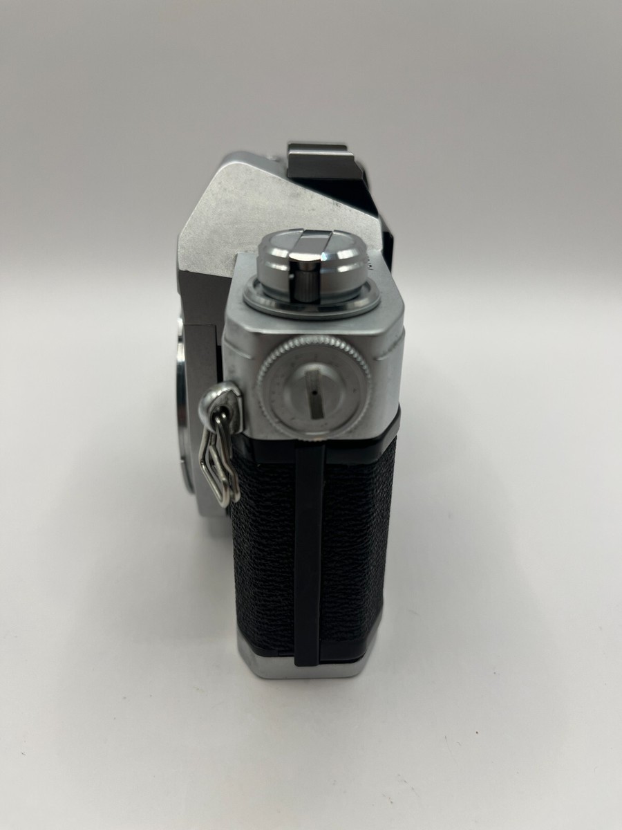Exc+]Canon FTb-N QL 35mm SLR Film Camera Silver Body from