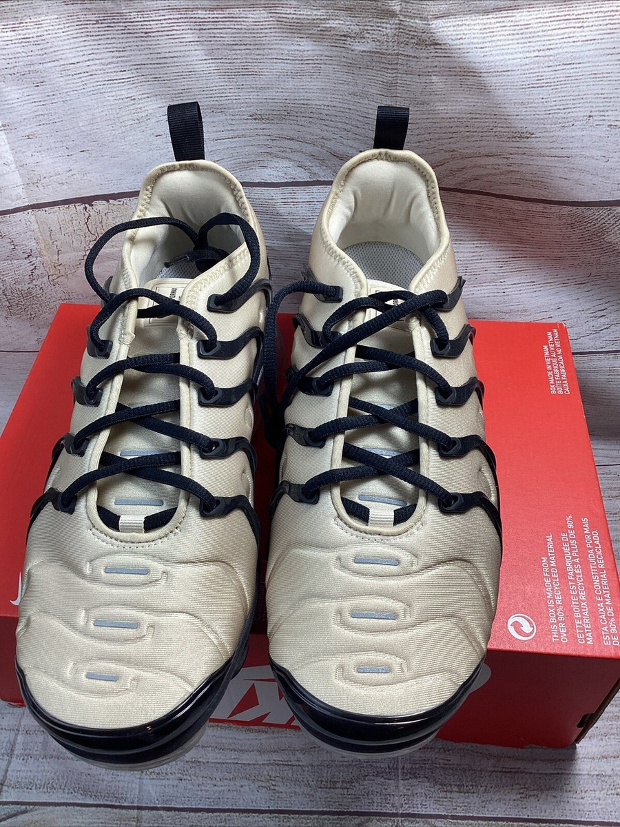 Nike Air Vapormax Plus Rattan Khaki Beige Black DX3720-200 Men\'s Size 8 NIKE AIR VAPORMAX PLUS 8.5 BLACK RATTAN KHAKI DX3720 200 VM  main image 3
