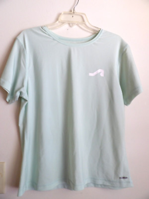 Surf  Style Woman s T-Shirt In Mint Green UPF 60+ Sz XL
