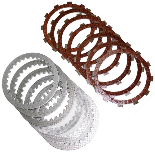 Fits Royal Enfield Clutch Friction & Plain Plate Kit 500cc UCE 888102 ...