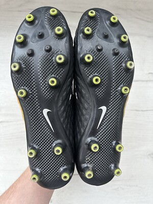 Nike Hypervenom Phantom 3 Elite AG Black Yellow ACC Football
