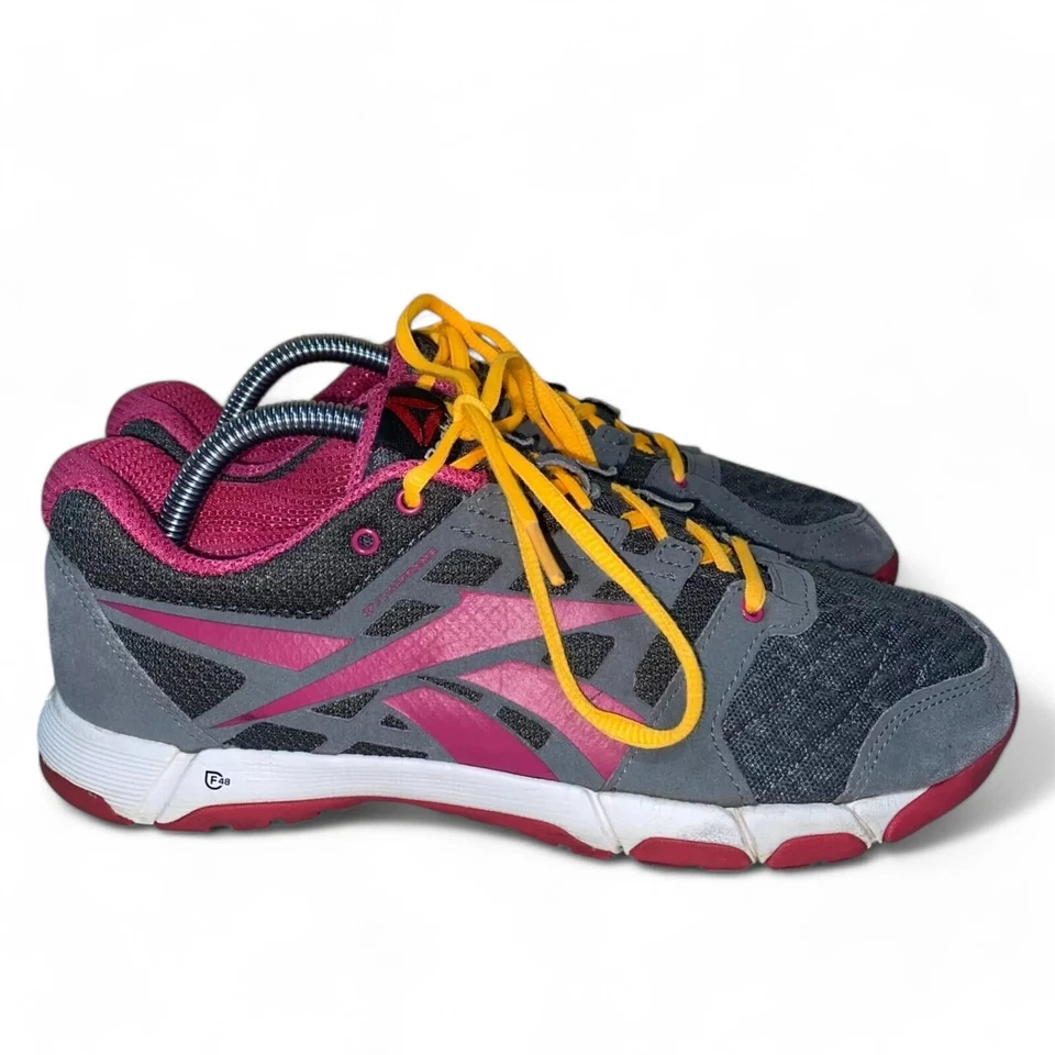 Marco fusible Reebok Crossfit F48 3D gris/rosa V47116 para mujer 9,5 Reino Unido 7 euros 40,5 Foto 3 de 4