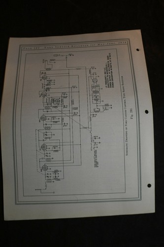 1934 Ford Service Bulletin *Auto Radio Receivers* - Picture 5 of 5