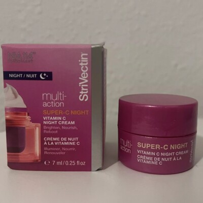 StriVectin Multi Action Super-C Vitamin C Night Cream 0.25 oz / 7 mL Mini Size