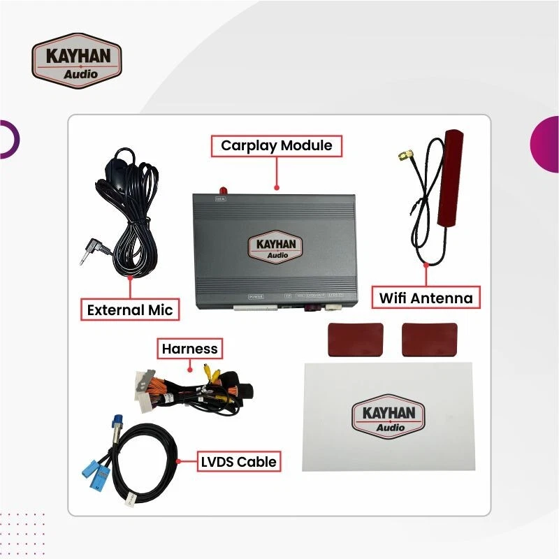 Беспроводной автоматический модуль Apple CarPlay и Android подходит для Lexus LX-570 2016-2020 - Изображение 2 из 2