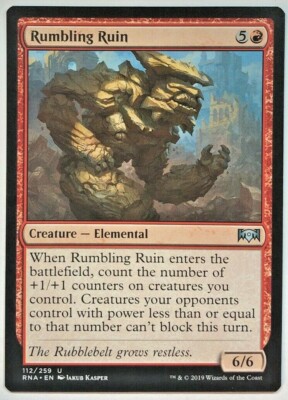 MTG Rumbling Ruin Ravnica Allegiance 112/259 Regular Uncommon