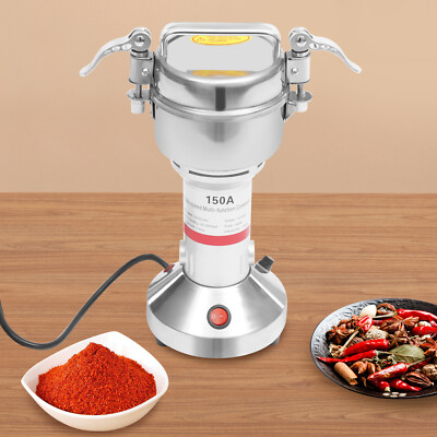 Electric Grain Mill Grinder Machine Stainless Steel Grinding Tool For Commerce