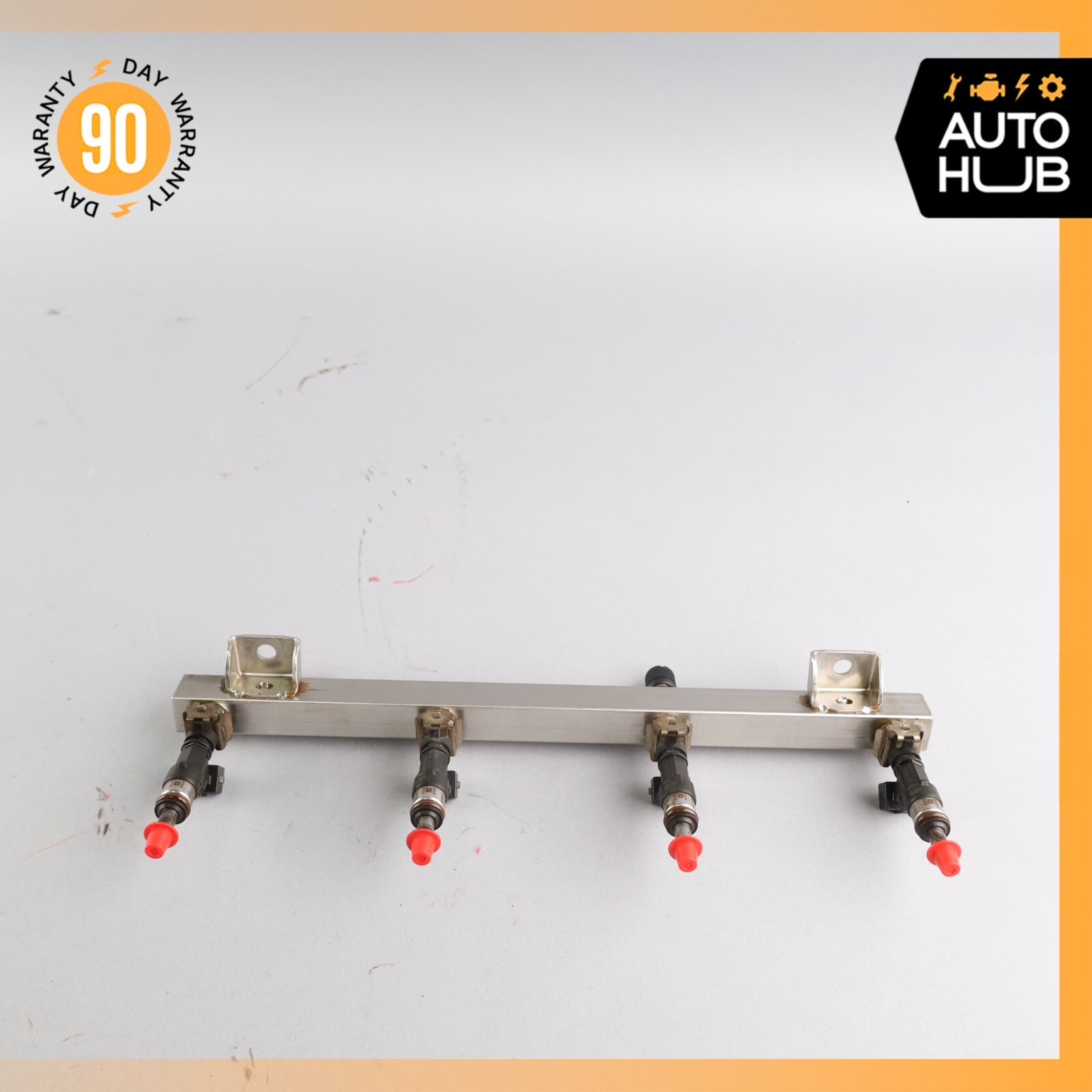 Maserati Quattroporte Fuel Injection Rail Line w/ Injectors Right Side OEM 68k