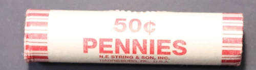 2014-P BU Unopened Bank Wrapped  Lincoln Cent Roll