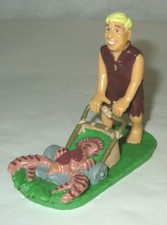 Barney Rubble of the Flintstones with Lobster Lawnmower Dakin Figure