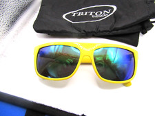 Dragon Alliance sunglasses Wormser rare yellow mirror lens eyewear