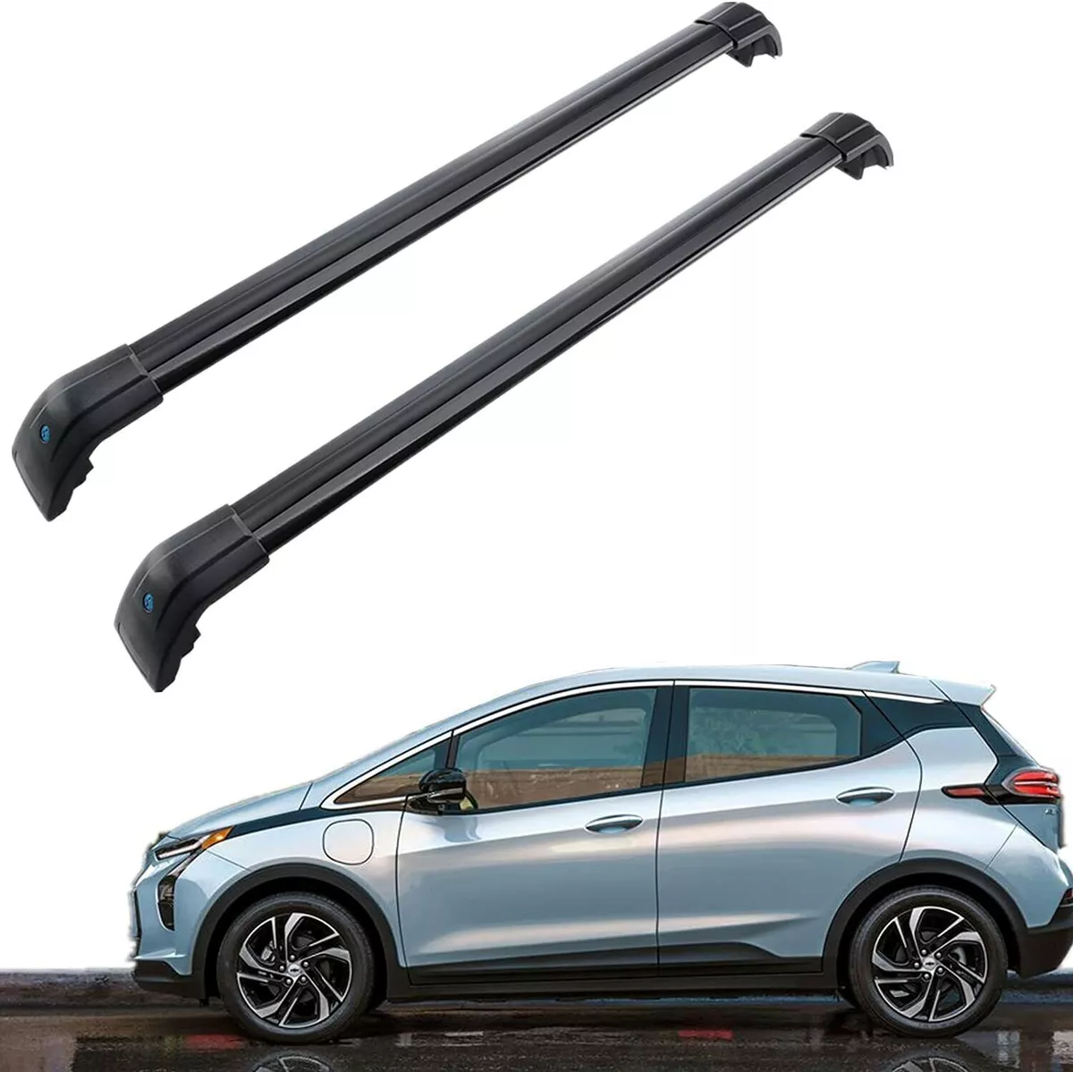 Fits for Chevrolet Chevy Bolt EV 2017 2021 Roof Rail Racks Cross Bars Crossbar