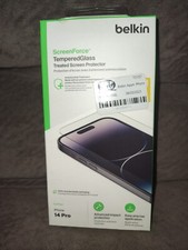 Belkin ScreenForce Tempered Glass Treated Protector for iPhone 14 Pro