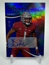 2023 Prestige Xtra Points Blue Foil Auto Daiyan Henley SP # 1/99 Chargers RC 🔥