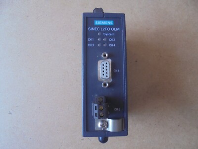 Siemens Sinec L2FO OLM/P3 6GK1502-3AA10 Profibus Optical Connection Module -