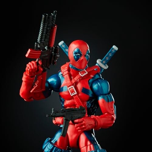 Marvel Legends Deadpool X-Men X-Force Retro 6-in-Actionfigur - exklusive E6510 - Bild 7 von 8