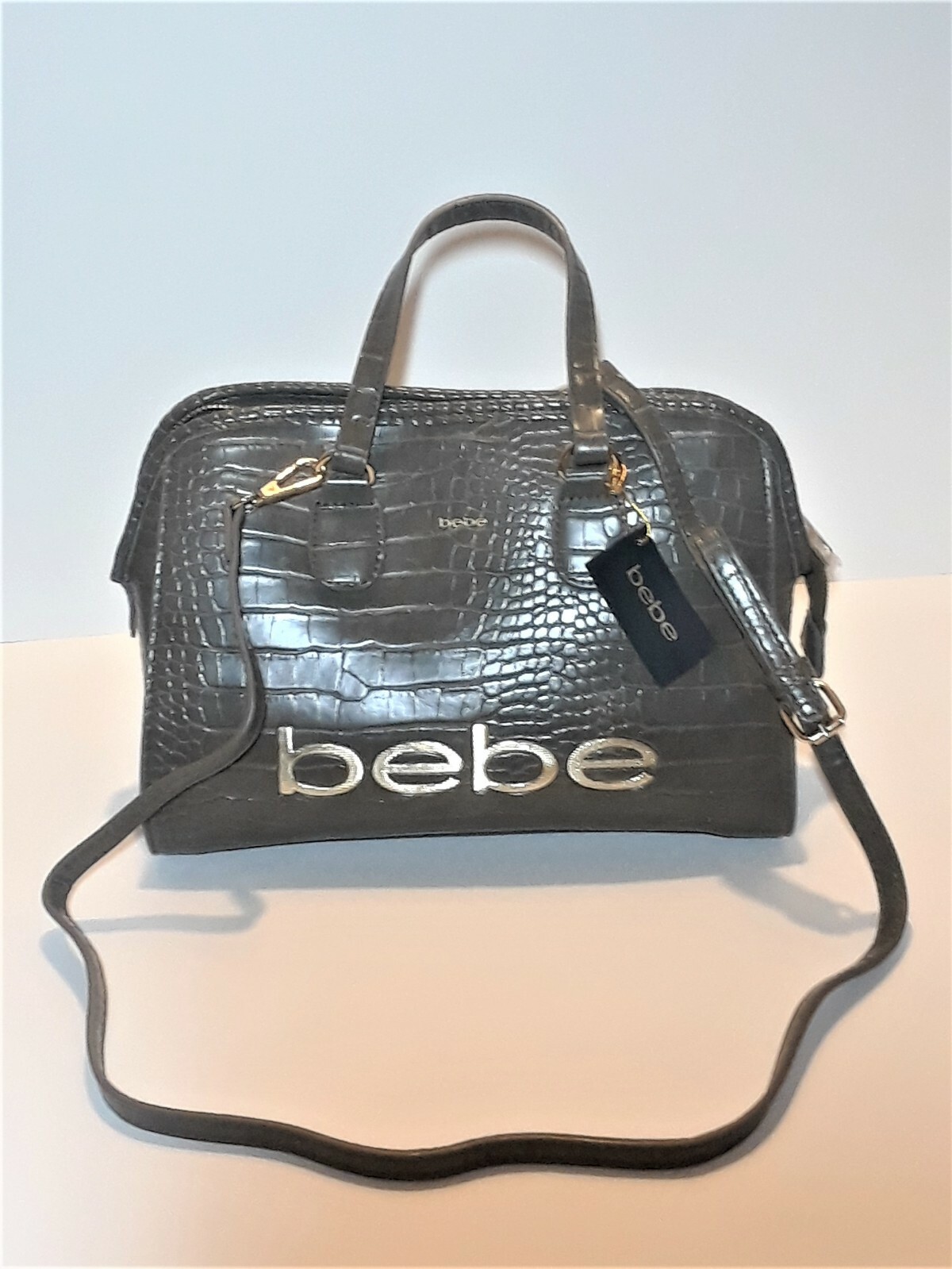 Handbag Stamped Croco Crossbody Purse-image