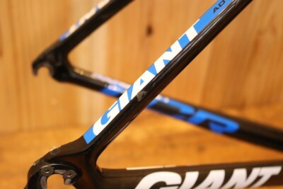 GIANT TCR Advanced SL 2009 S Size Carbon Road Bike Frameset (AS IS