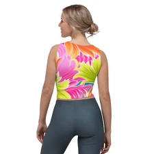 Retro Style Crop Top