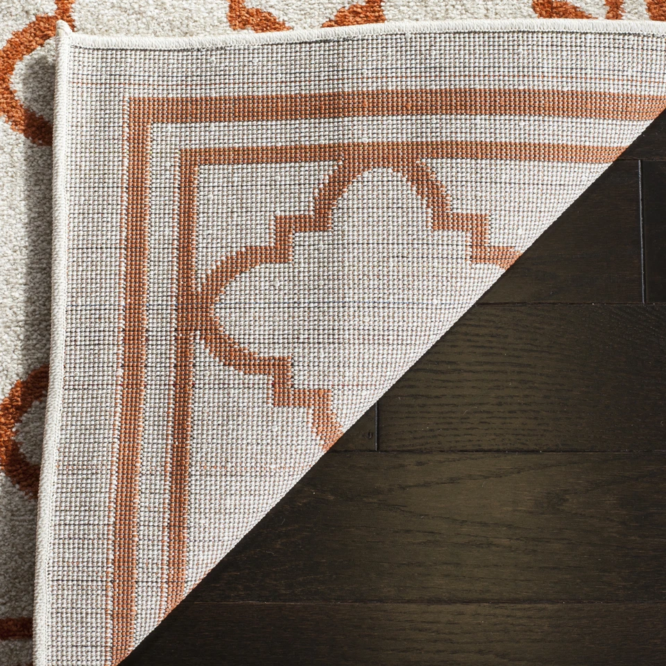 Safavieh Amherst BEIGE / ORANGE 2'-6" X 4'  - AMT422F-24 - Image 3 of 3