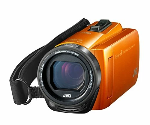 JVC KENWOOD Camcorder Everio R Wi-Fi 64GB Sunrise Orange GZ-RX670-D - Image 3 of 4