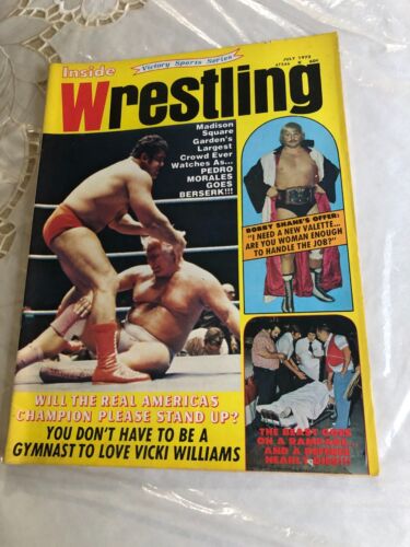INSIDE WRESTLING-46 ISSUES FROM THE 1980'S AND 1970'S - Picture 22 of 24