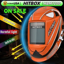 Welding Helmet Large View Solar Auto Darkening MMA Tig Mig Mask Grinding Welder
