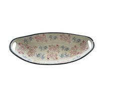 Temp-tations Floral Lace Festive Red White Bl...