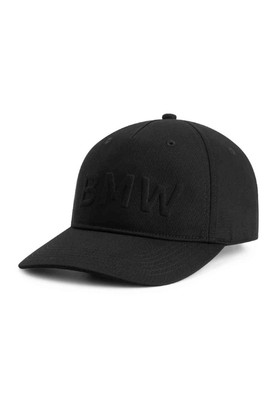 BMW Wordmark Cap tonal schwarz