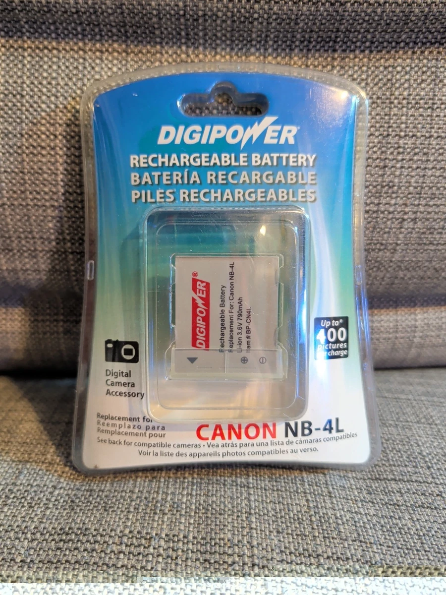 Vhbw Batteria Di Ricambio Per Canon Digital Ixus 990 IS – 650mAh, 3,6V, Li-Ion (Sostituisce NB-5L) - 5