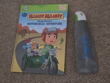 LeapFrog, Leap Reader Pen + Handy Manny's Motorcycle Adventure Leap Frog Book