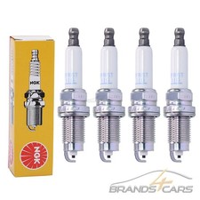 4x NGK ZÜNDKERZE UFR6T-11G FÜR SEAT LEON 1P 1.4 16V BJ 06-12