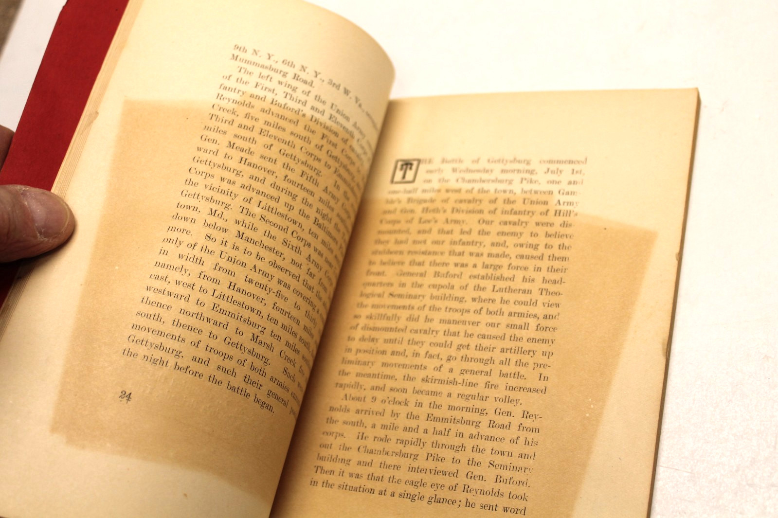 The 16th Decisive Battle of The World Gettysburg 1911 Capt. James Long SoftCover